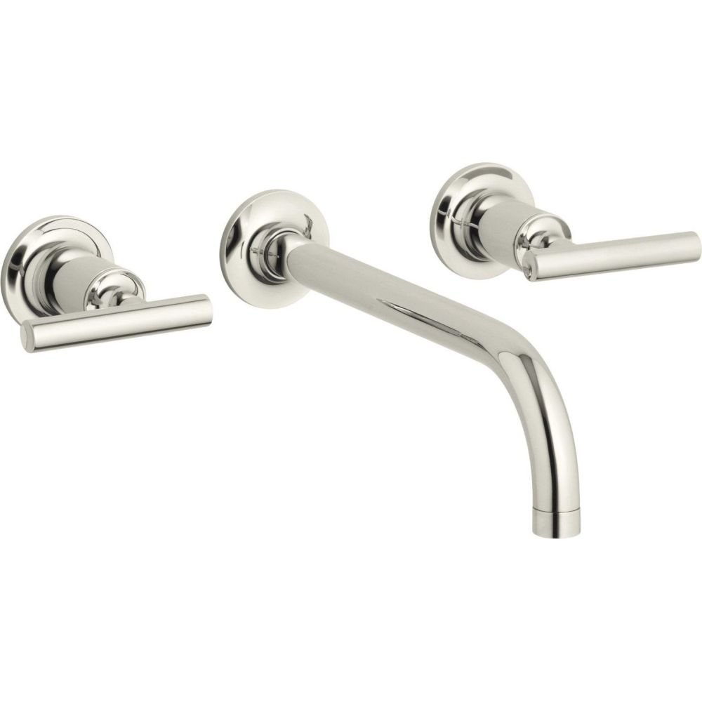 Kohler T14414-4-SN Purist® Wall-Mount Bathroom Sink Faucet Trim